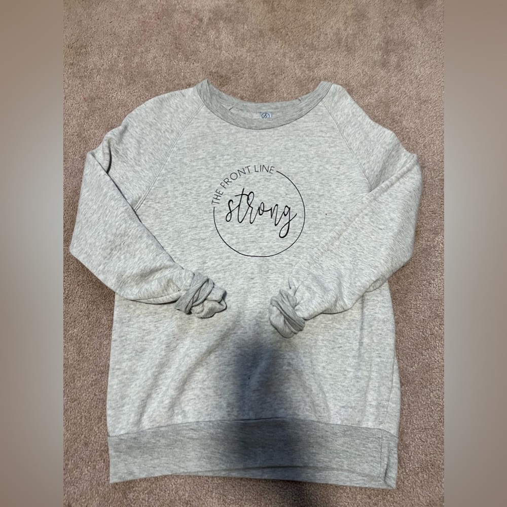 Front line strong crew neck